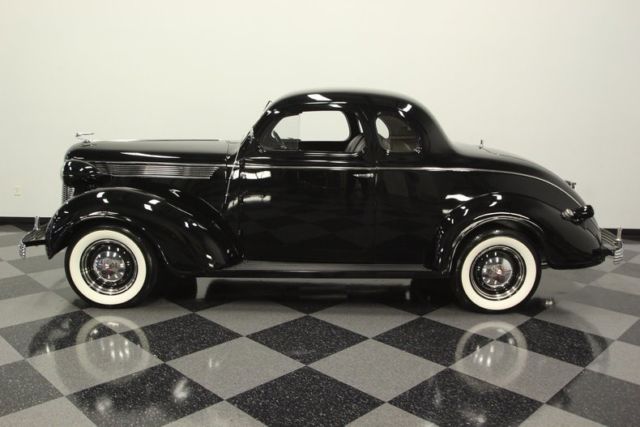 1937 Black DeSoto Rumble Seat Coupe Coupe