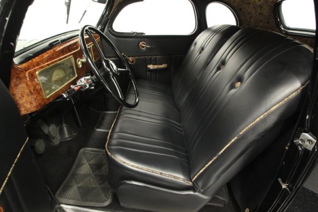 1937 Black DeSoto Rumble Seat Coupe Coupe