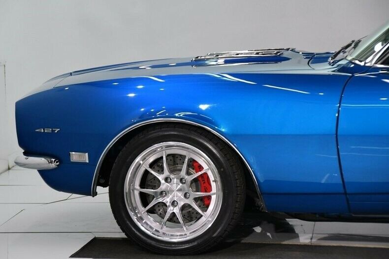 1968 Blue Chevrolet Camaro Coupe