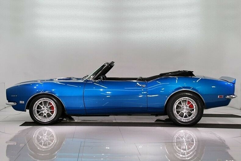 1968 Blue Chevrolet Camaro Coupe