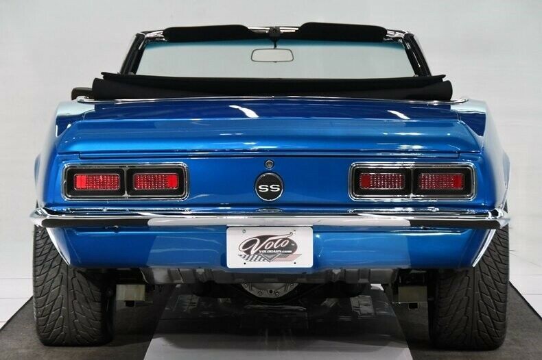 1968 Blue Chevrolet Camaro Coupe