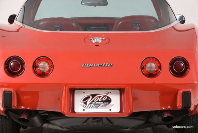 1978 Red Chevrolet Corvette Coupe
