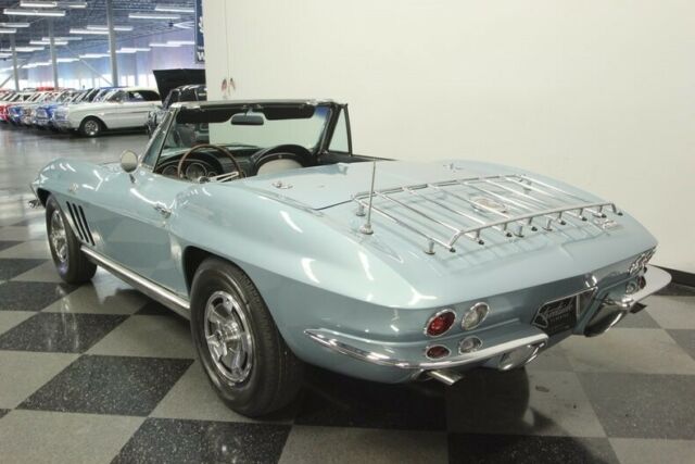 1966 Blue Chevrolet Corvette Convertible