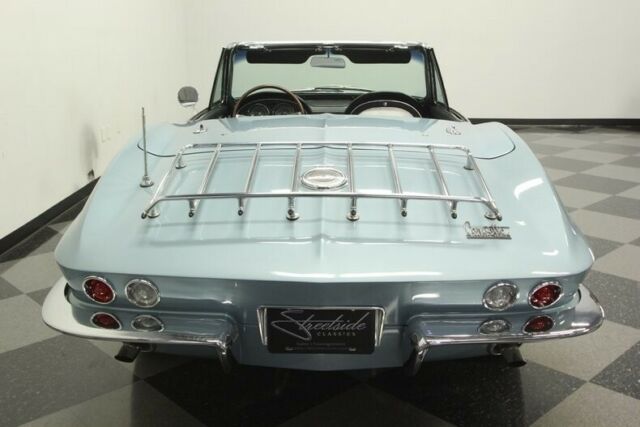 1966 Blue Chevrolet Corvette Convertible