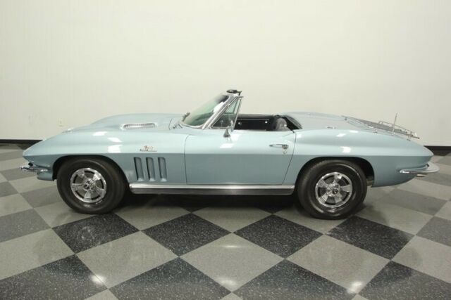 1966 Blue Chevrolet Corvette Convertible