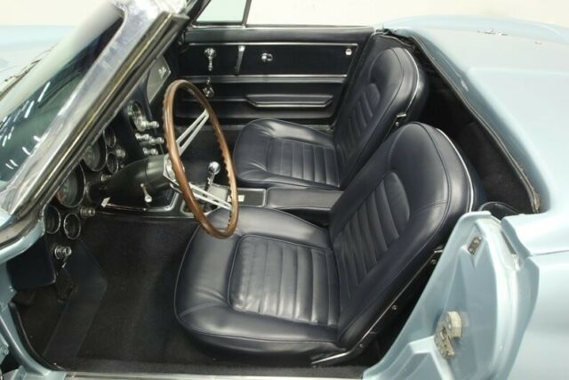 1966 Blue Chevrolet Corvette Convertible