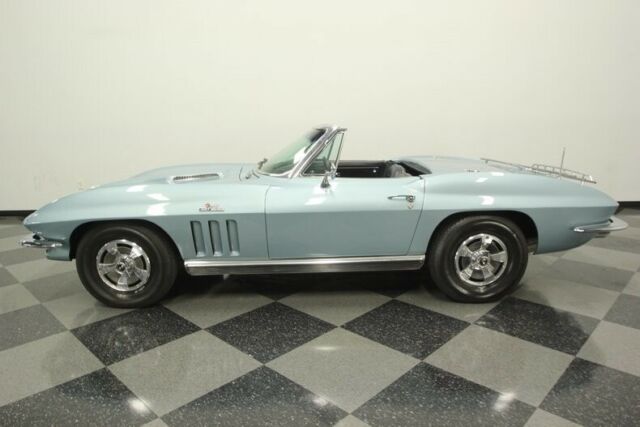 1966 Blue Chevrolet Corvette Convertible