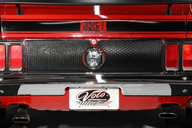 1970 Red Ford Mustang Fastback