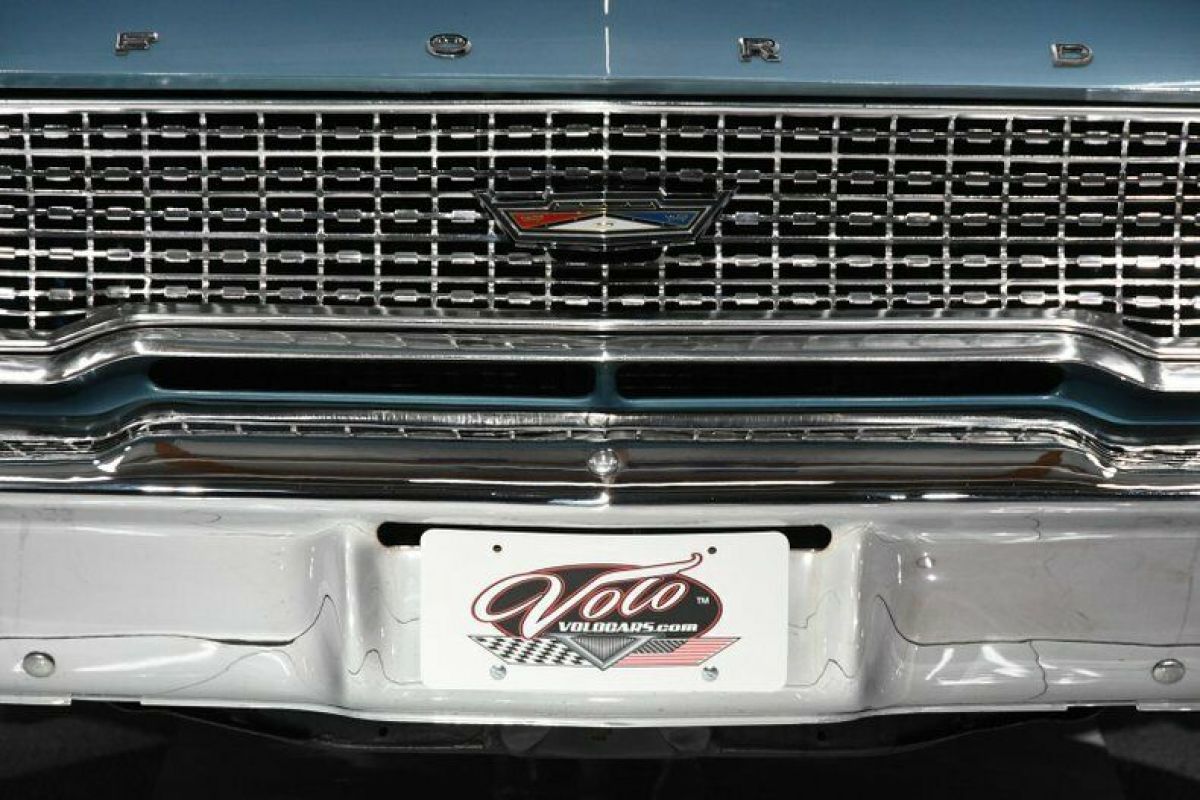 1963 Blue Ford Galaxie Hardtop