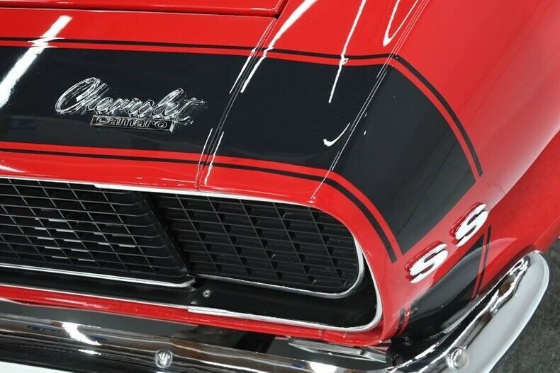 1967 Red Chevrolet Camaro Hardtop