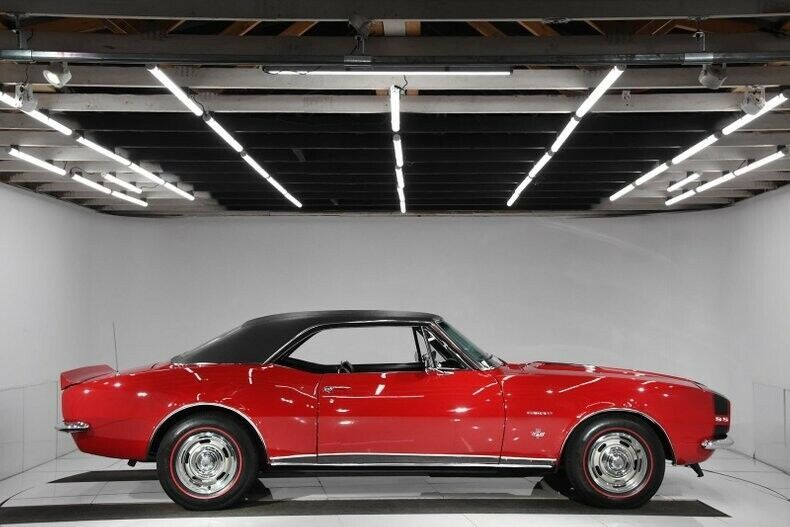 1967 Red Chevrolet Camaro Hardtop