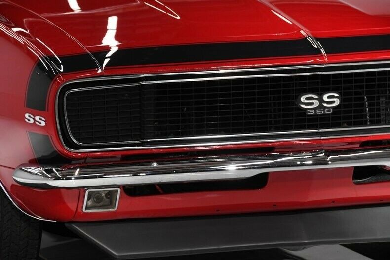 1967 Red Chevrolet Camaro Hardtop
