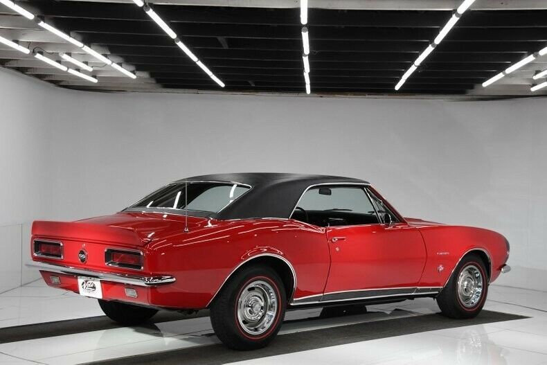 1967 Red Chevrolet Camaro Hardtop
