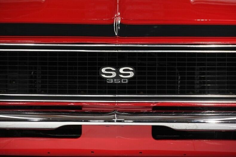 1967 Red Chevrolet Camaro Hardtop