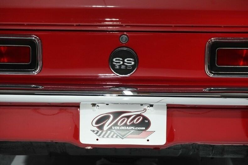 1967 Red Chevrolet Camaro Hardtop