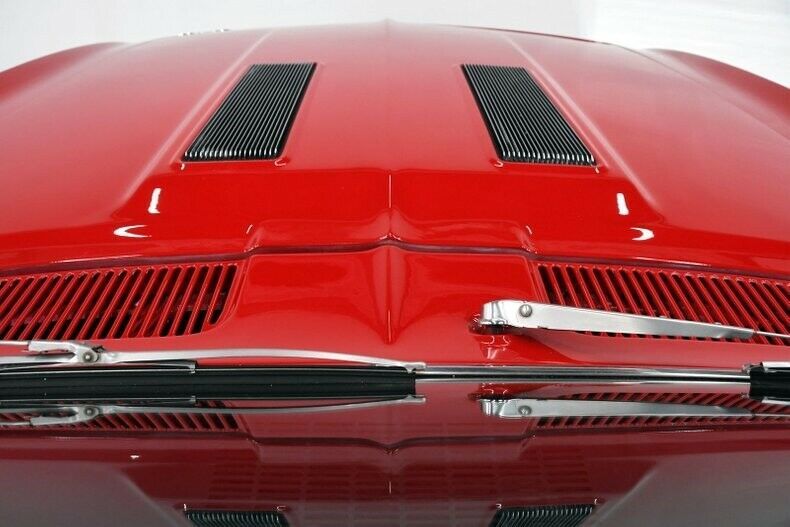1967 Red Chevrolet Camaro Hardtop