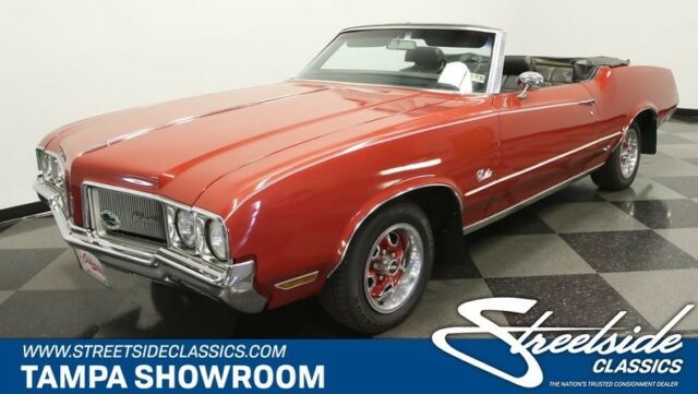 1970 Red Oldsmobile Cutlass Convertible