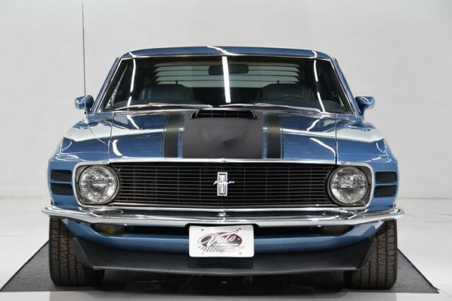 1970 Blue Ford Mustang Fastback