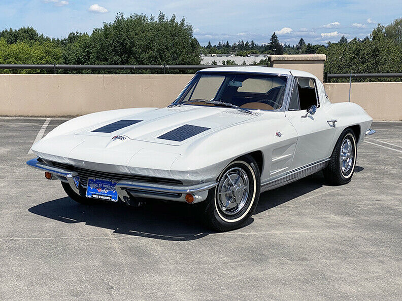 1963 Ermine White Chevrolet Corvette Coupe