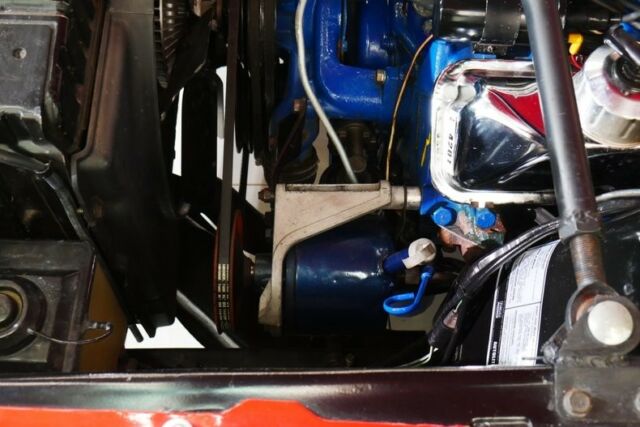 1969 Red Ford Mustang Fastback