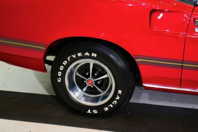 1969 Red Ford Mustang Fastback