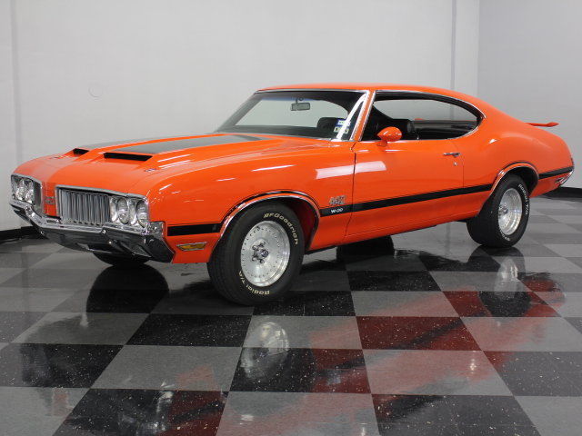 1970 Orange Oldsmobile 442 Coupe