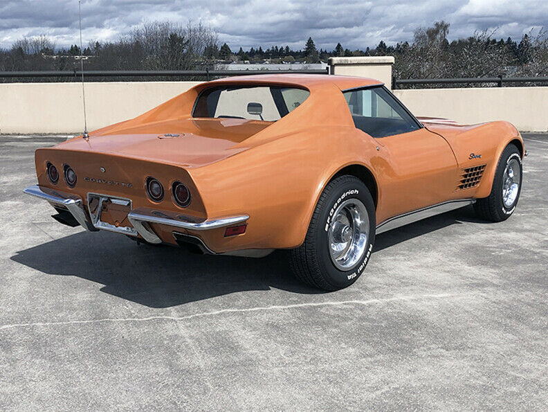 1972 Ontario Orange Chevrolet Corvette Coupe