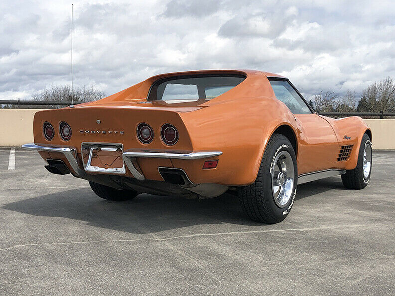 1972 Ontario Orange Chevrolet Corvette Coupe
