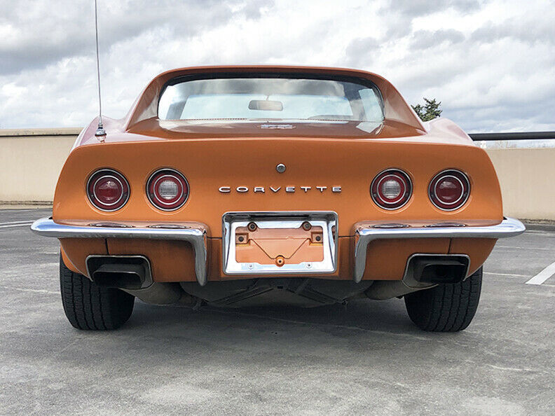 1972 Ontario Orange Chevrolet Corvette Coupe