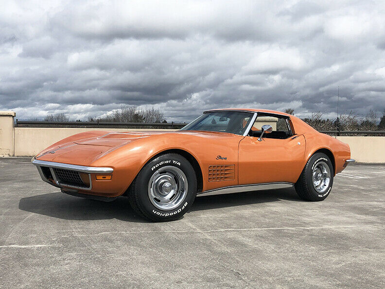 1972 Ontario Orange Chevrolet Corvette Coupe