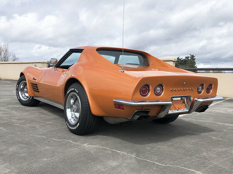 1972 Ontario Orange Chevrolet Corvette Coupe