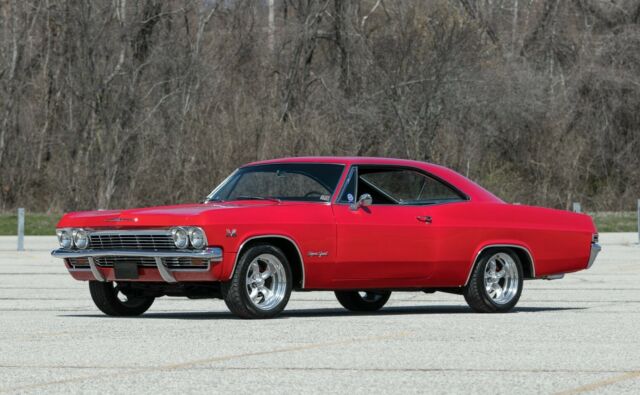 1965 Red Chevrolet Impala Coupe