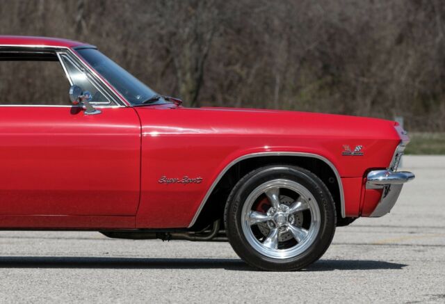 1965 Red Chevrolet Impala Coupe