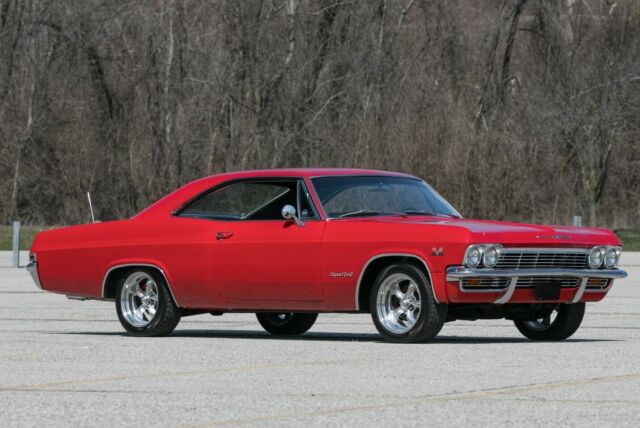 1965 Red Chevrolet Impala Coupe