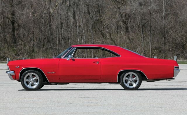 1965 Red Chevrolet Impala Coupe