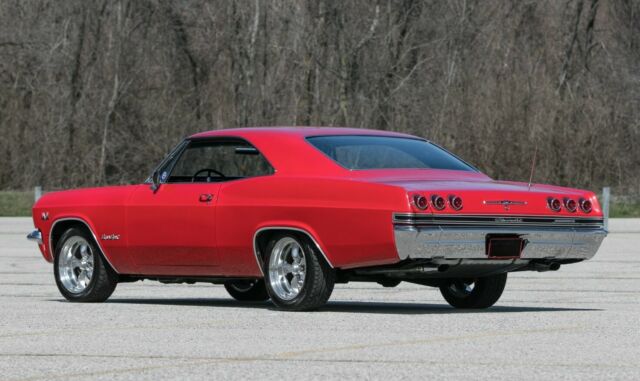 1965 Red Chevrolet Impala Coupe