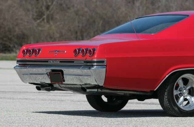1965 Red Chevrolet Impala Coupe