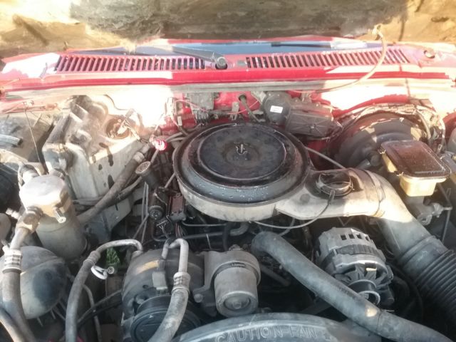 1990 Red Chevrolet S-10 Standard Cab Pickup