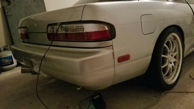 1989 Silver Nissan 240SX Coupe