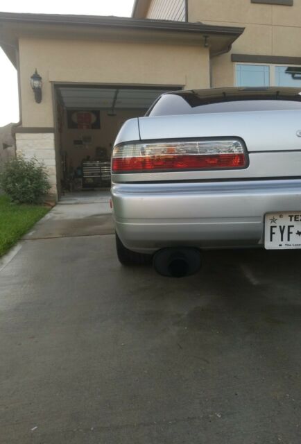 1989 Silver Nissan 240SX Coupe