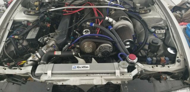 1989 Silver Nissan 240SX Coupe