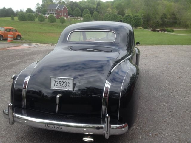 1940 Black DeSoto S7 Coupe