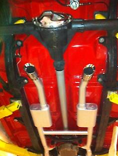 1955 Red/Black Chevrolet Bel Air/150/210 2 DR Post