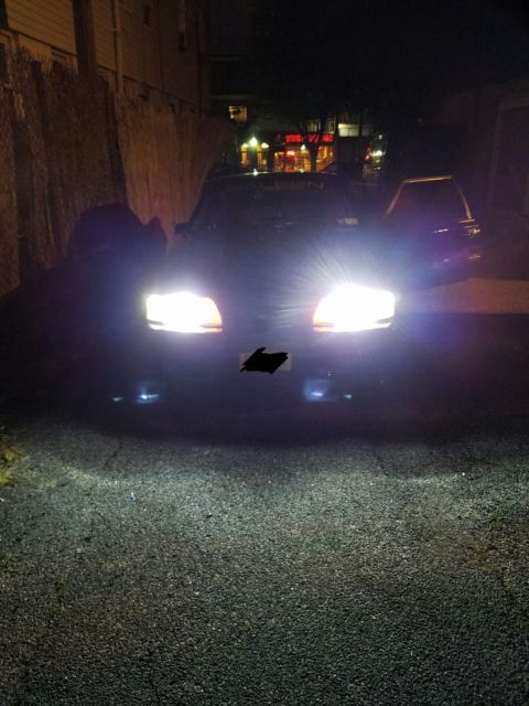 1989 Black Ford Mustang Hatchback