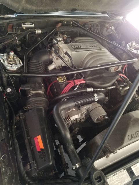 1989 Black Ford Mustang Hatchback