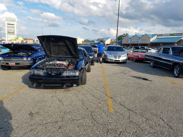 1990 Black Ford Mustang