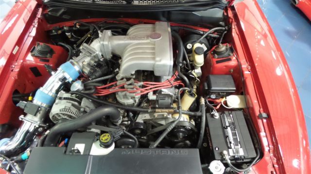 1994 Red Ford Mustang Coupe