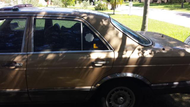 1983 Gold Mercedes-Benz 300-Series