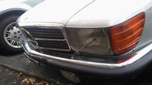 1980 Silver Mercedes-Benz SL-Class Convertible