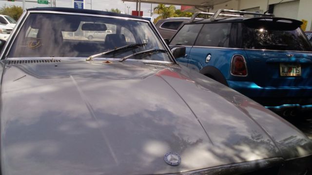 1980 Silver Mercedes-Benz SL-Class Convertible